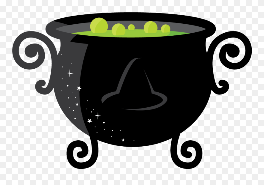 Halloween Cauldrons Clipart - Witches Brew Transparent - Png Download