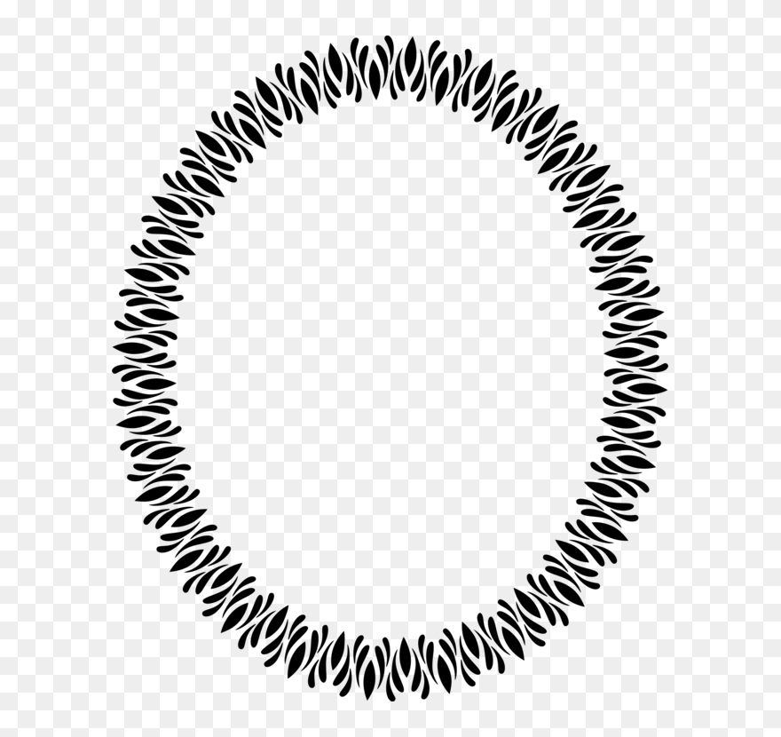 Line Art,eye,symmetry - Circular Frame Png Transparent Clipart