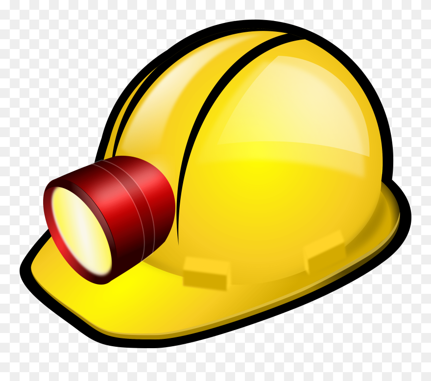 Mining Drawing Hat Transparent Png Clipart Free Download - Miner Hat Clipart