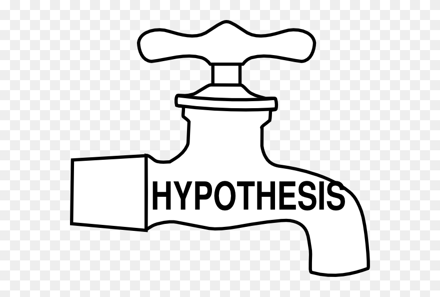 Transparent Conclusion Clipart - Hypothesis Black And White - Png Download
