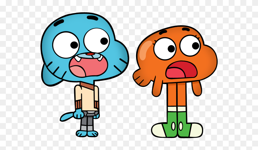 Amazing World Of Gumball Darwin And Gumball Clipart