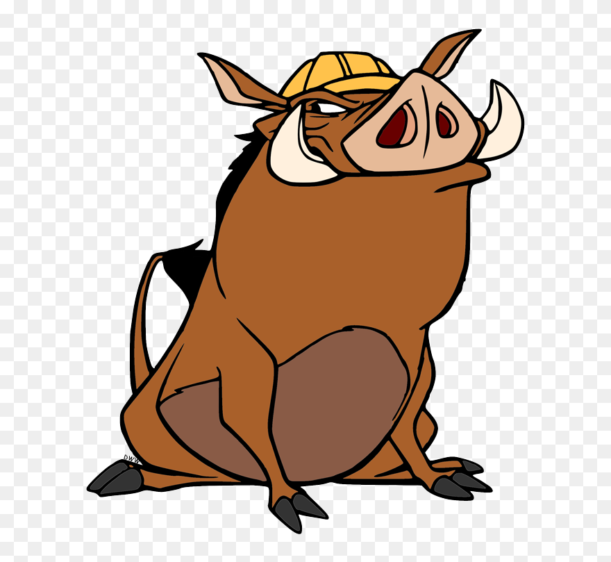 Transparent Hard Hat Clip Art - Timon And Pumba Hardhat - Png Download