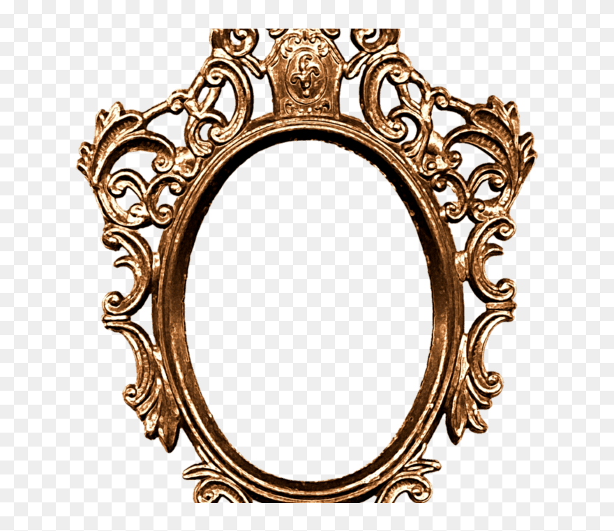 Mirror Mirror On The Wall 2 By Jeanicebartzen27 On - Old Mirror Frame Png Clipart