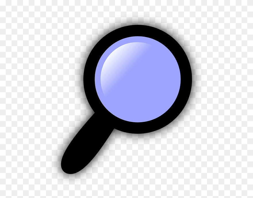 Magnifying - Glass - Clipart - Transparent - Background - Lupa Clipart - Png Download