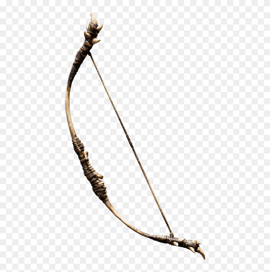 Clip Art Library Stock Arrows Drawing Fantasy - Far Cry Primal Long Bow - Png Download