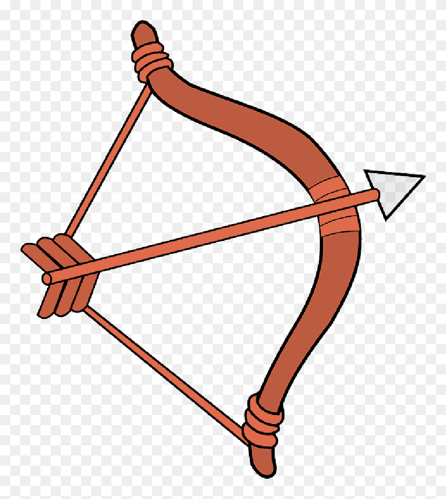 Bow N Arrow Clipart , Png Download - Bow And Arrow Clipart Transparent Png