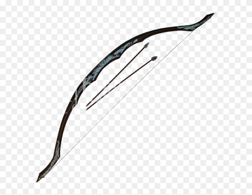 Transparent Bow And Arrow Clipart - Legolas Bow And Arrow - Png Download