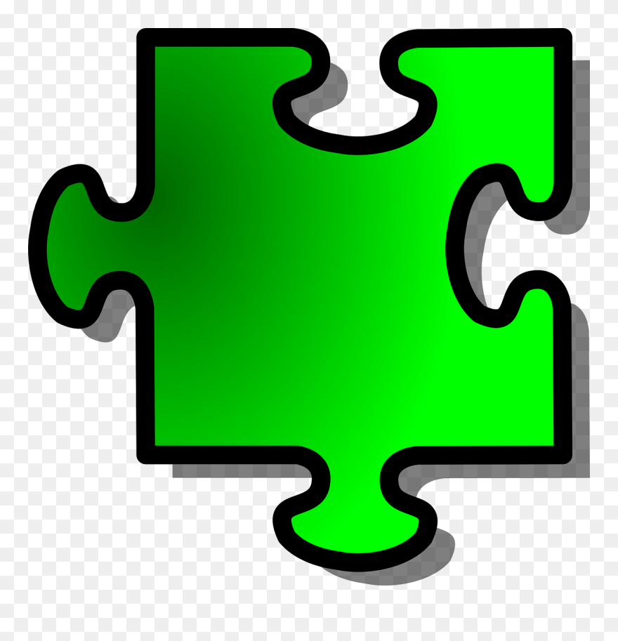 Jigsaw Puzzle Piece Shape Clipart