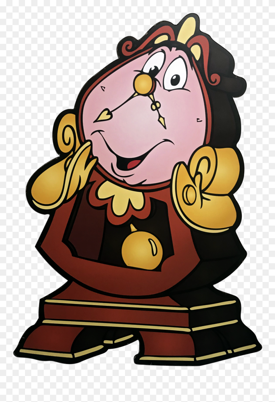 Beast Clipart Cogsworth - Cartoon Cogsworth Beauty And The Beast - Png Download