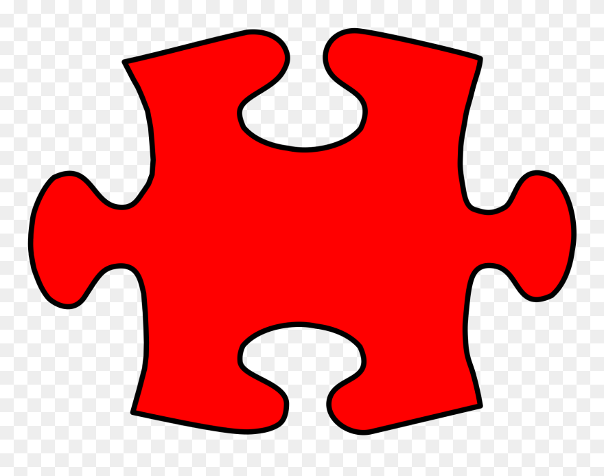 Single Puzzle Piece Png Clipart
