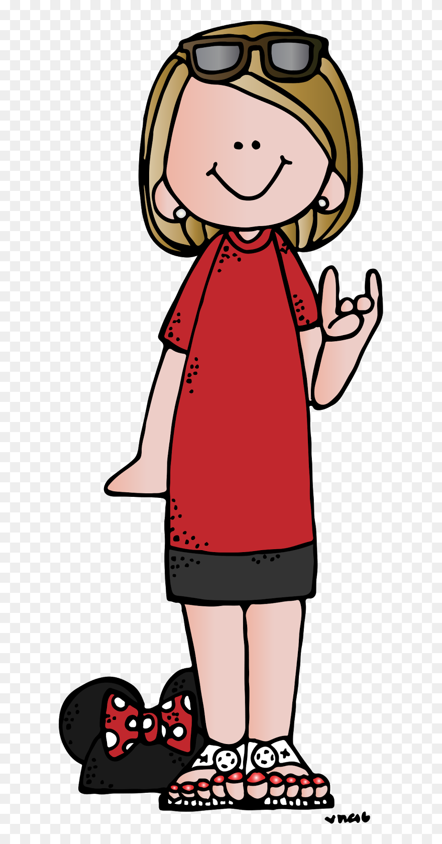 Me As A Melonheadz - Teacher Melon Heads Clip Art - Png Download