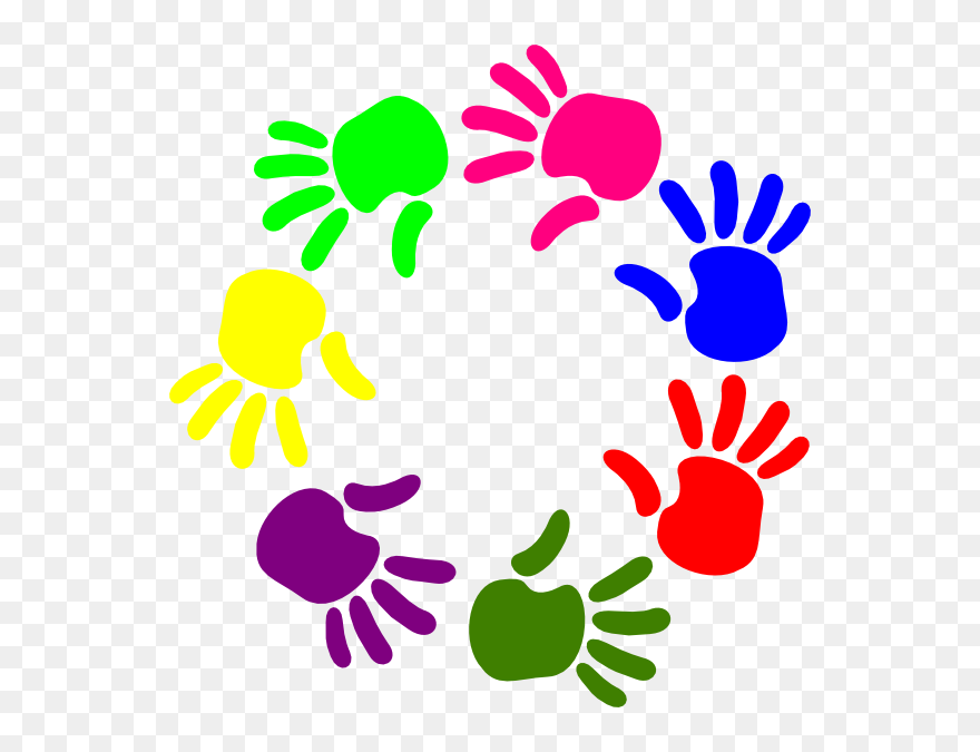 Hands Clipart Png - Circle Logo Helping Hands Transparent Png