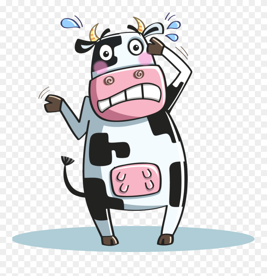Surprise Cow Png Clipart