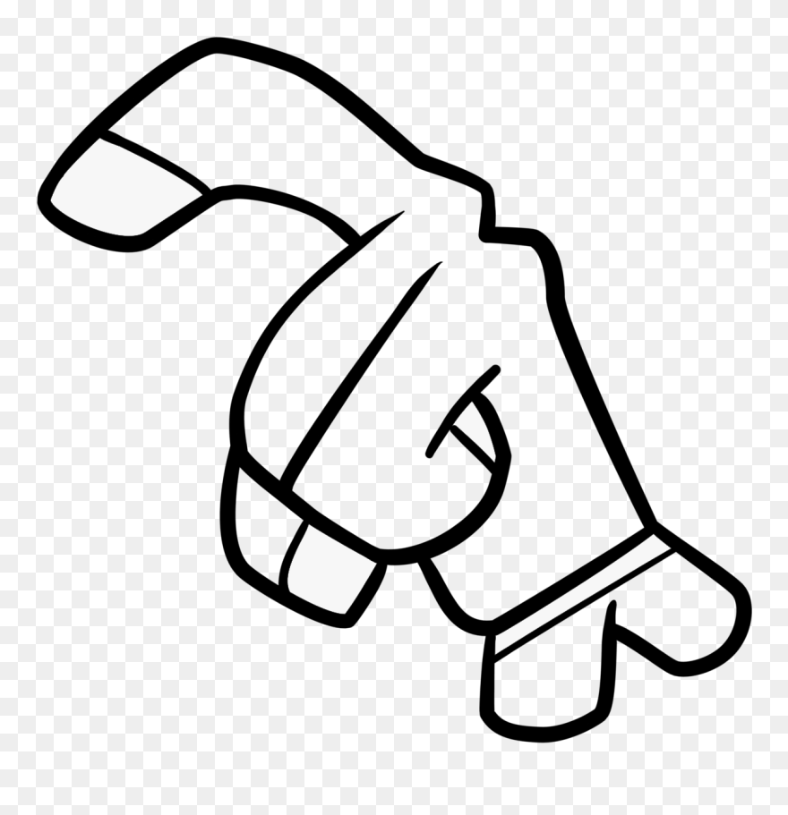 Finger Tap Clipart - Tap On Shoulder Clipart - Png Download