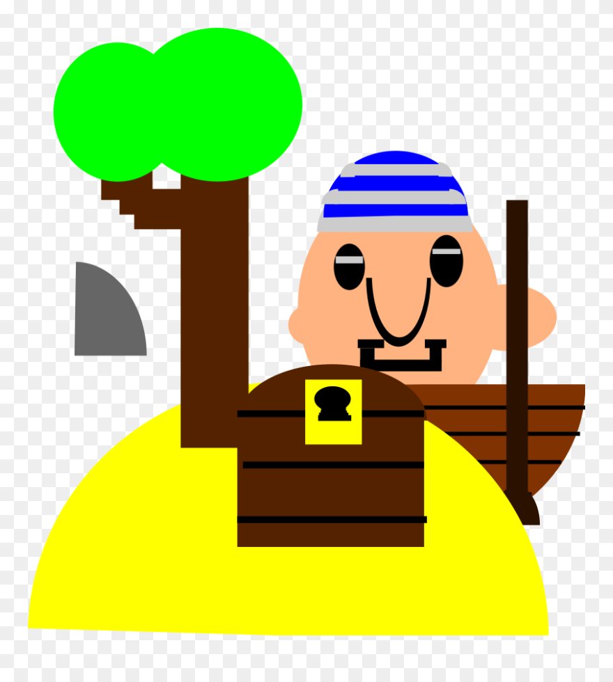 Tropical Island Clipart - Clip Art - Png Download