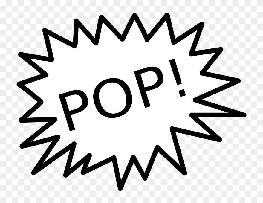 Balloon Pop Svg Clip Arts - Starburst Clip Art - Png Download