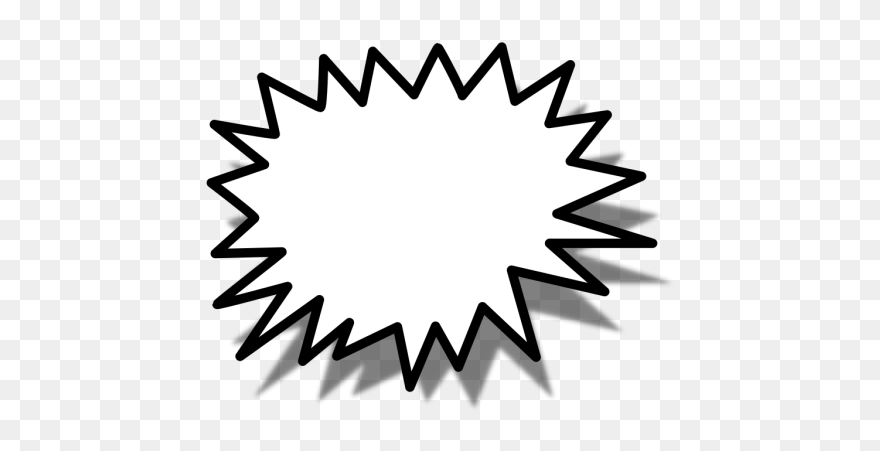Pop Balloon Pum Png Icons - Star Burst Clip Art Transparent Png