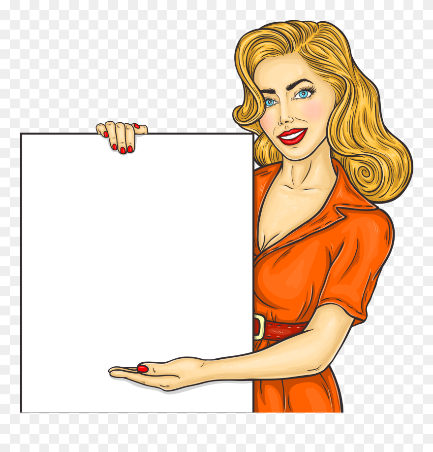 Pop Art Girl Png Clipart