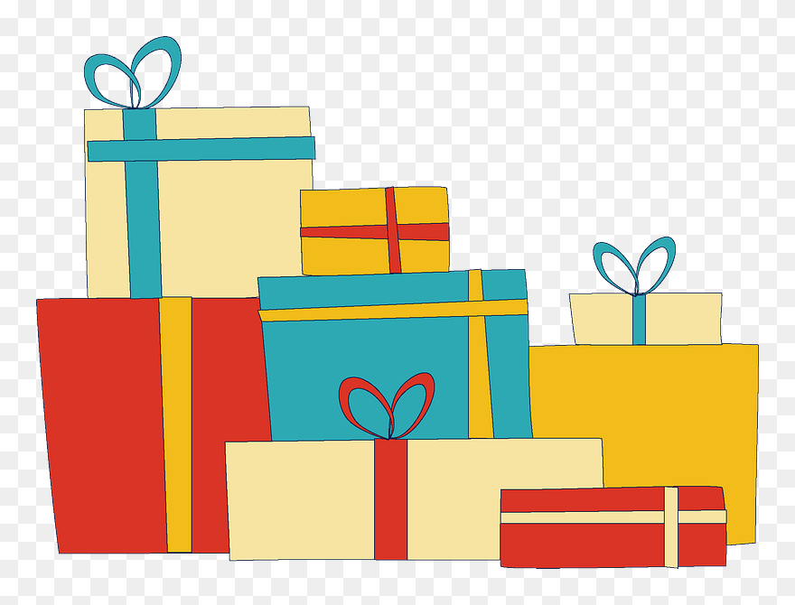 Christmas Presents Clipart - Png Download