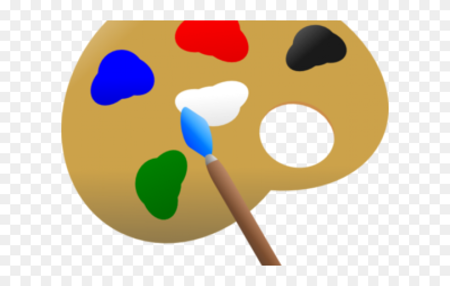 Paint Palette Clipart - Paleta De Colores Png Transparent Png