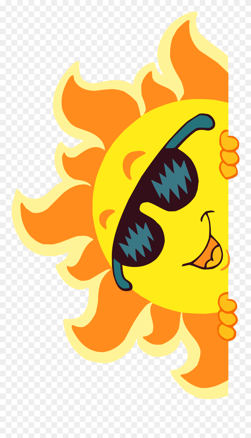 Sun Computer File - Summer Free Clip Art - Png Download