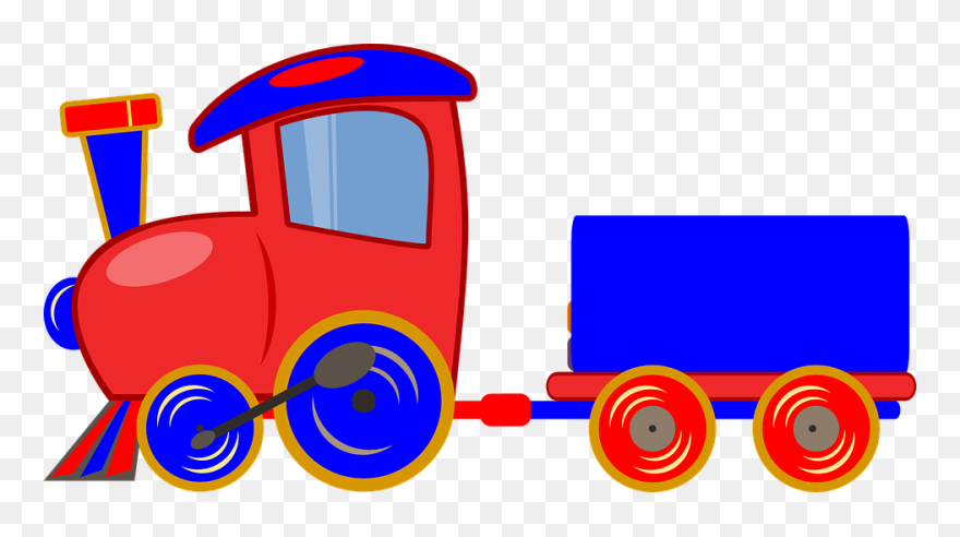 Transparent Train Clipart Png - Train Toy Clipart