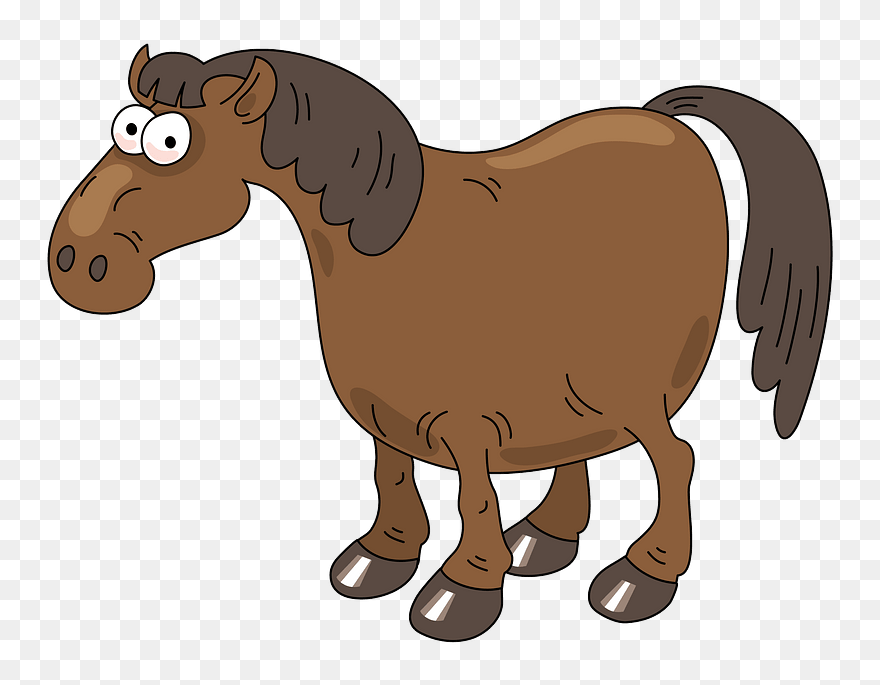 Horse Clipart - Shetland Pony - Png Download
