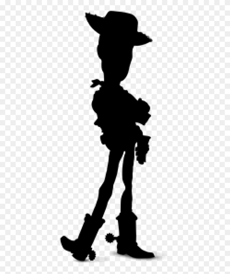 Transparent Buzz Lightyear Clip Art - Buzz And Woody Silhouette - Png Download