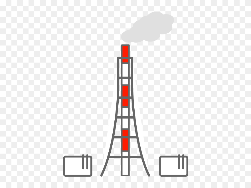 Thermal Power Plant Transparent Clipart