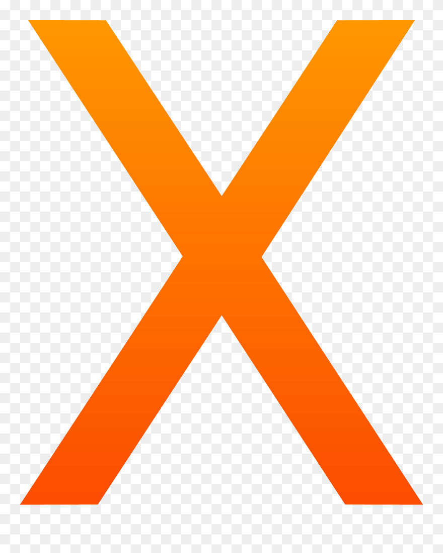 Clipart Letter X - Png Download
