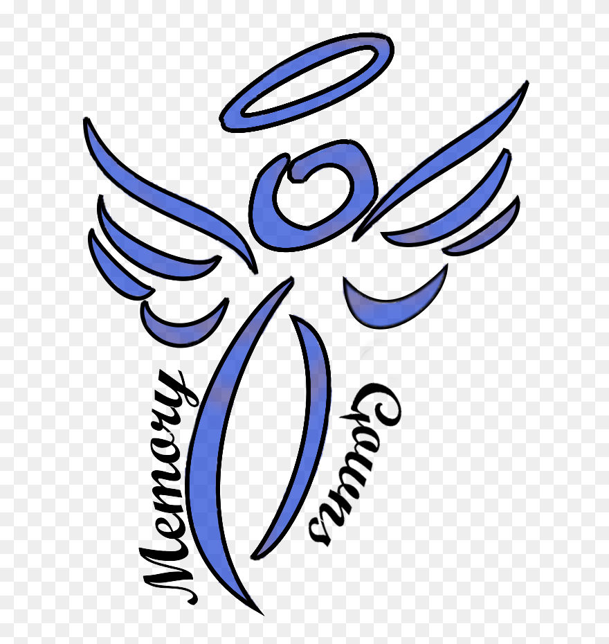 Angel Wings Memory Gowns Clipart