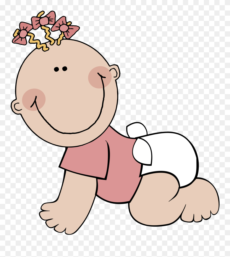 Baby Chick Png Images - Crawling Baby Girl Clipart Transparent Png