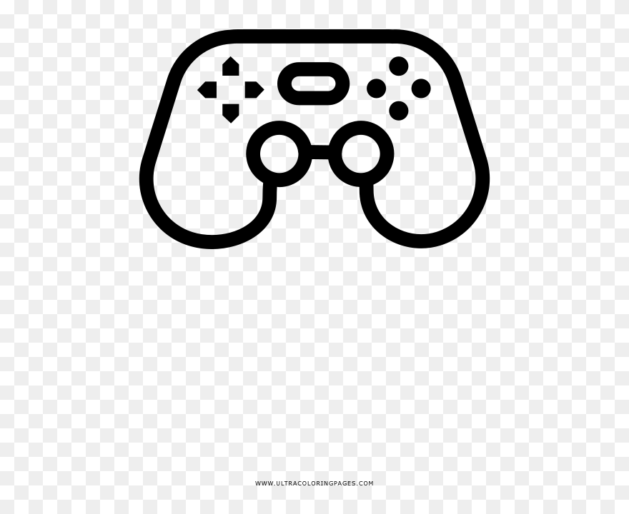 Transparent Video Game Controller Clip Art - Small Game Controller Cartoon - Png Download