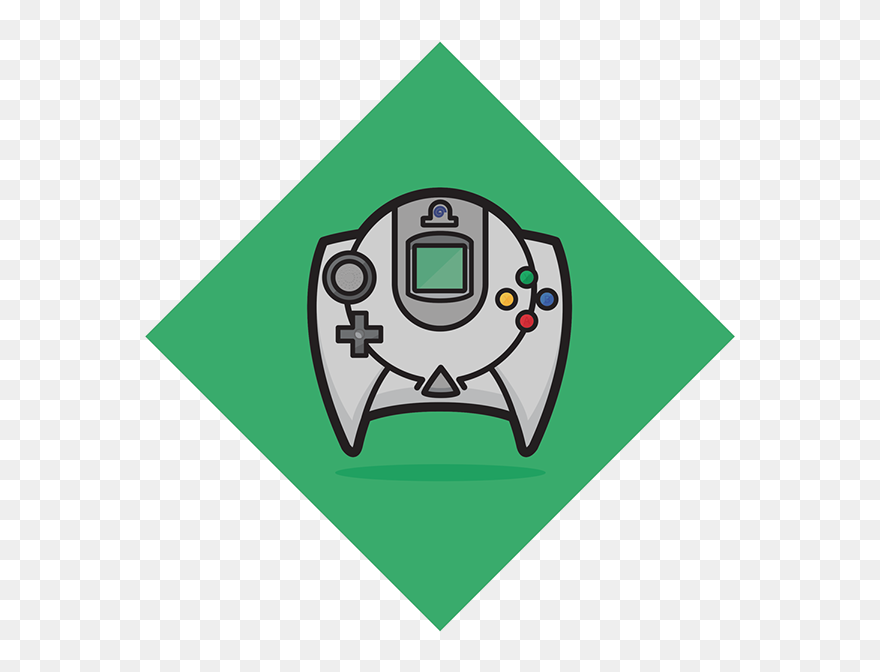 Sega Dreamcast Controller Clipart - Png Download