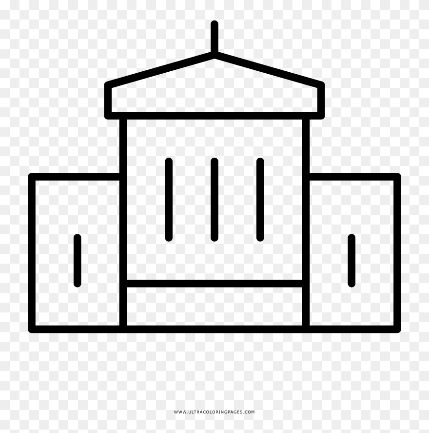 Transparent White House Clip Art - Clip Art - Png Download