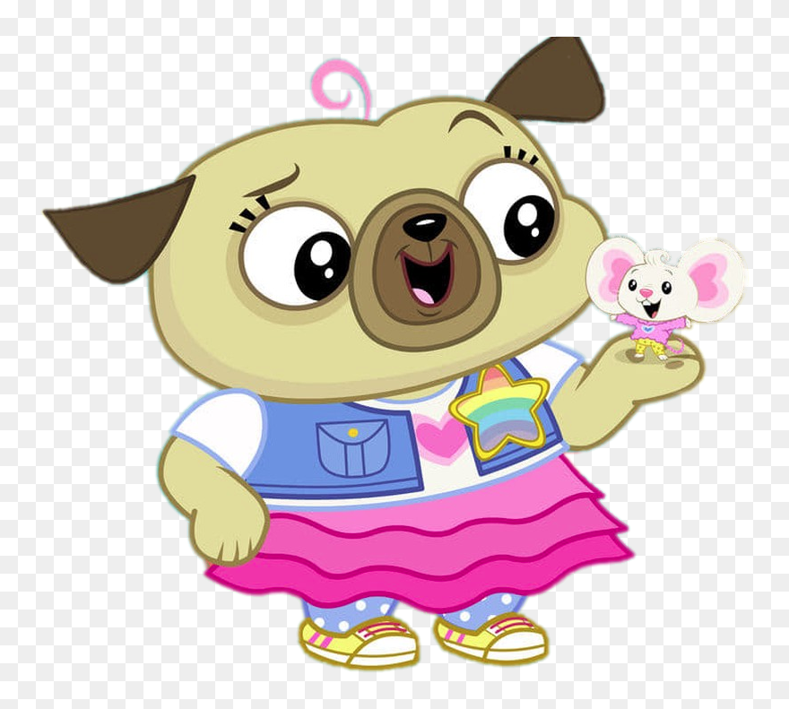 Chip With Potato On Her Paw - Potato And Chip Cartoon Clipart