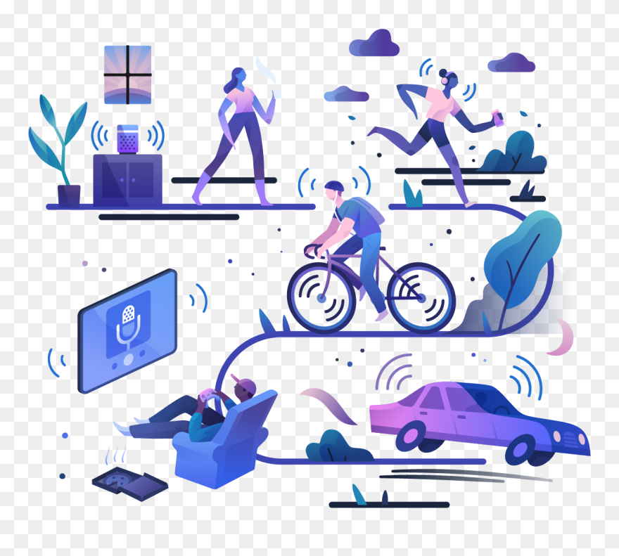 Spotify Podcasts Illustrations Clipart