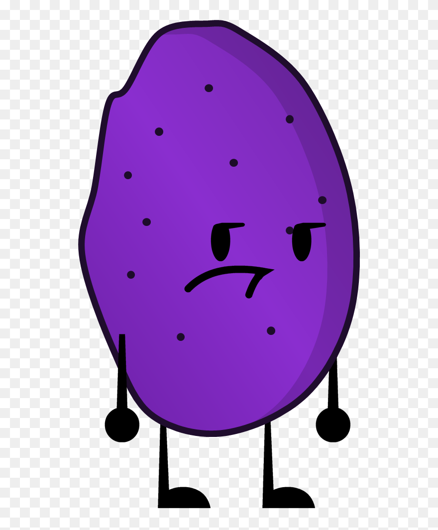 The Object Shows Community Wiki - Purple Potato Clip Art - Png Download