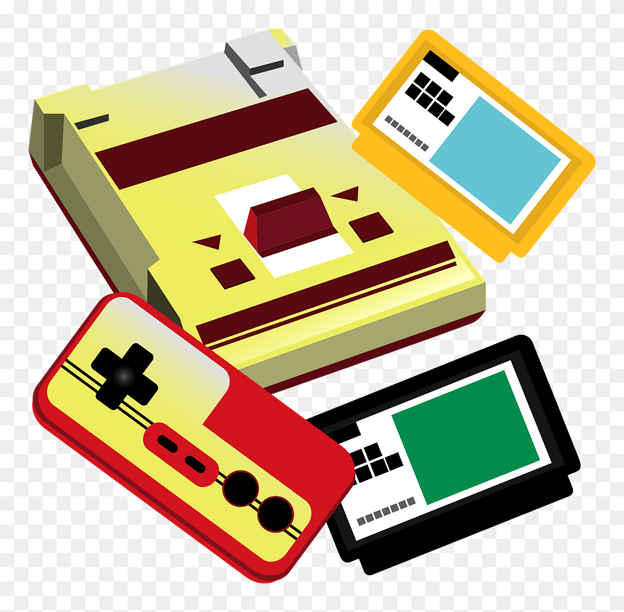 Nintendo Entertainment System Clipart - ゲーム 機 カセット イラスト - Png Download