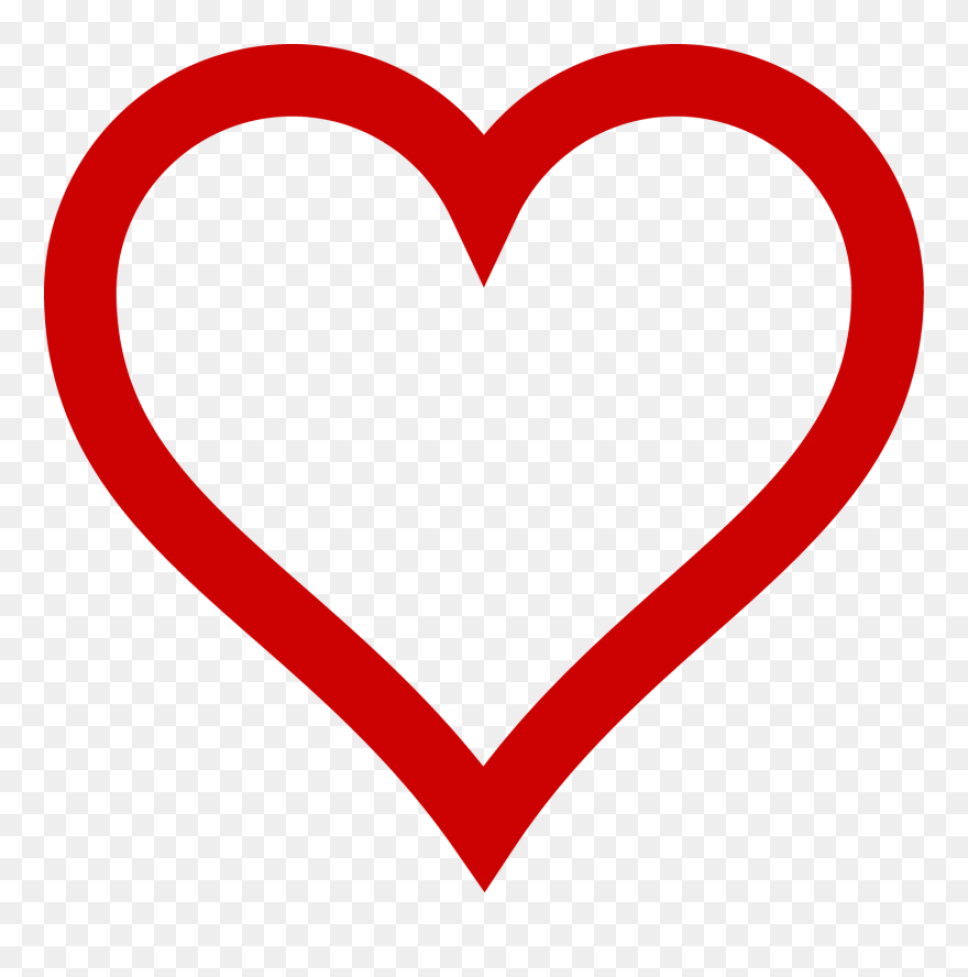Love Clip Art Red Love - Herz In Herz - Png Download