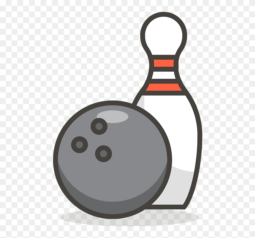 Bowling Emoji Clipart - Png Download