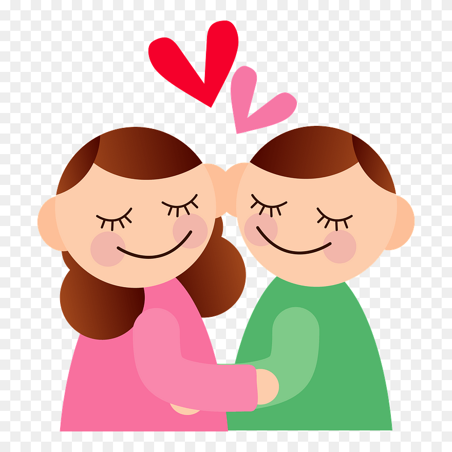 Couple Love Clipart - Love - Png Download