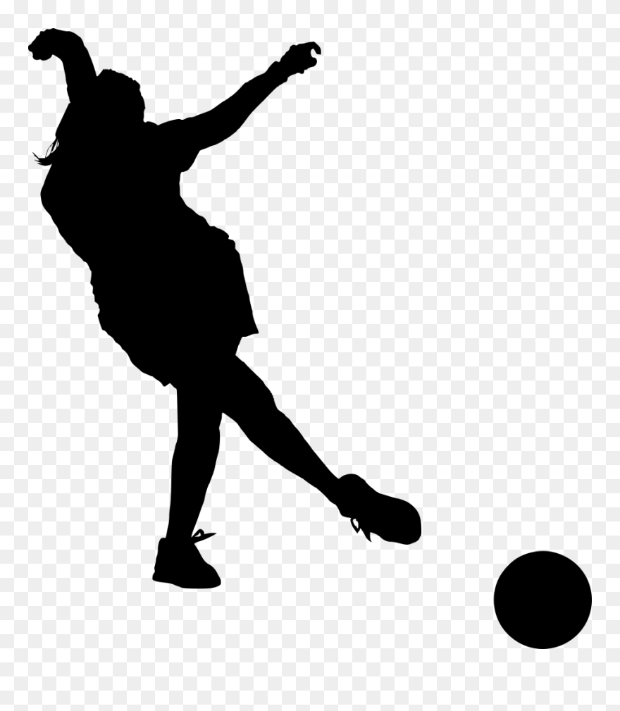 Png File Size - Bowling Silhouette Vector Transparent Clipart