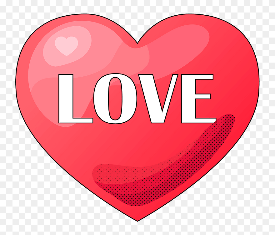 Love Heart Clipart - Corazon Clipart - Png Download
