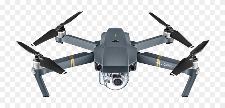 Dji Mavic Pro Drone Png Clipart - Dji Mavic 2 Drone Transparent Png