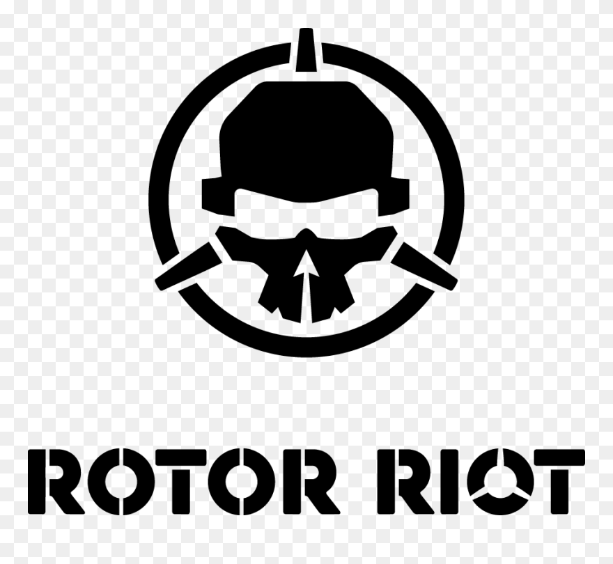 Rotor Riot Logo Clipart