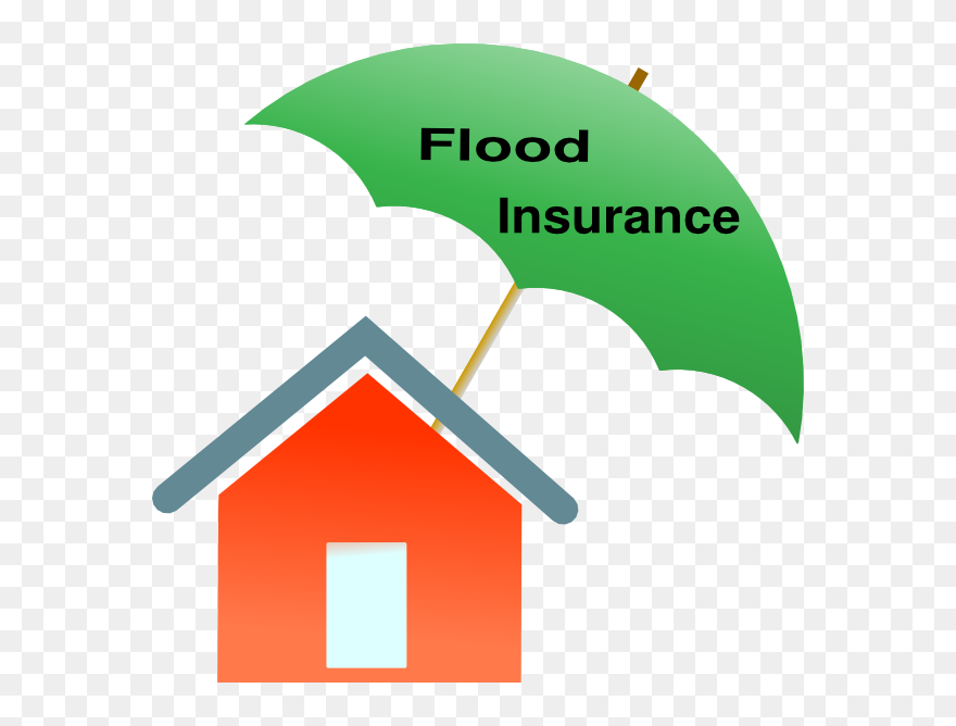 House Flood Clipart Black And White Library Flood Clipart - Flood Insurance Clip Art - Png Download
