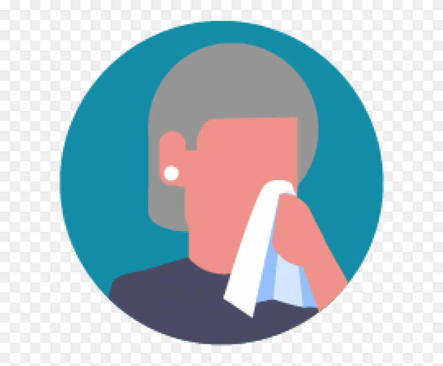 Icon Of A Person Using A Tissue - Cover Coughs And Sneezes Clipart