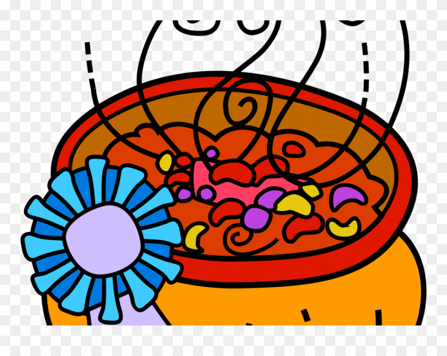 Soup Clipart Chili Cook Off, Soup Chili Cook Off Transparent - Chili Bowl Clip Art - Png Download