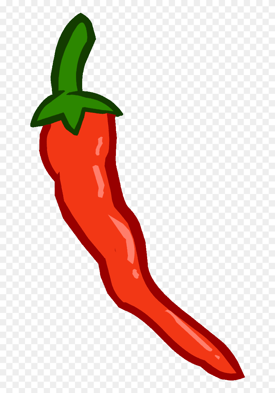 Pepper Clipart Fruit - Transparent Background Chilli Pepper Clip Art - Png Download